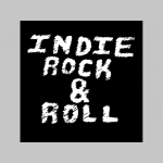 Indie Rock and Roll čierne tepláky s tlačeným logom